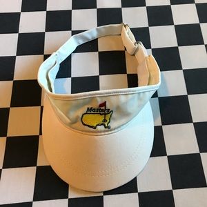 Masters tournament augusta nation golf club visor